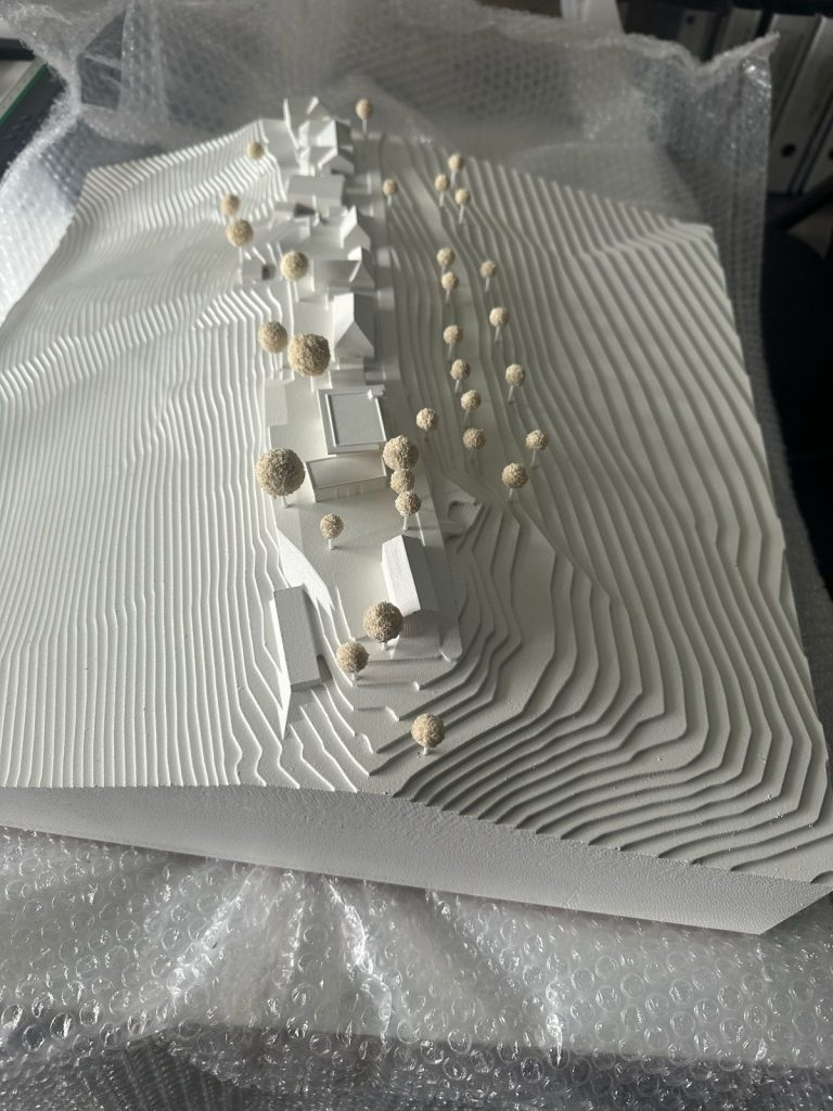 Architectural Design Model in Baden-Baden scale 1:500 - image 1