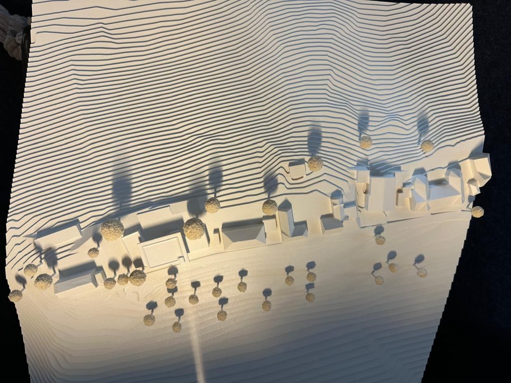 Architectural Design Model in Baden-Baden scale 1:500 - image 4