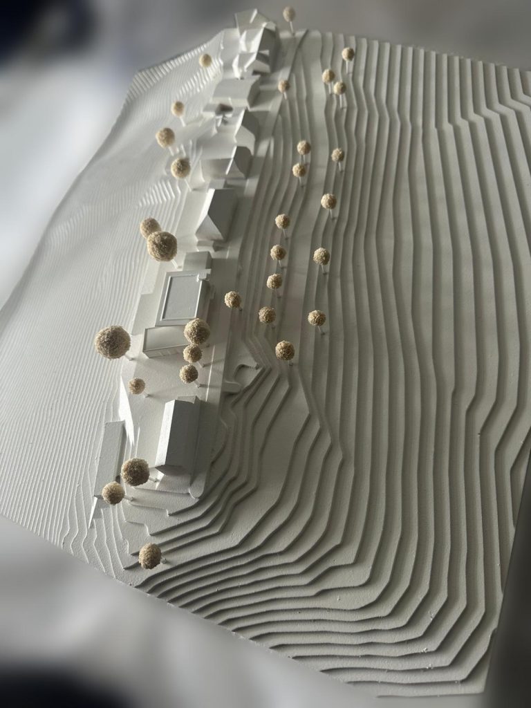 Architectural Design Model in Baden-Baden scale 1:500 - image 9