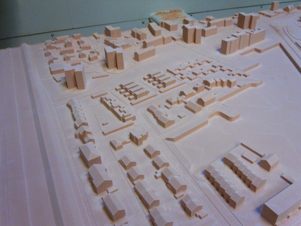 CNC milling architectural model making - milled architectural model image 8