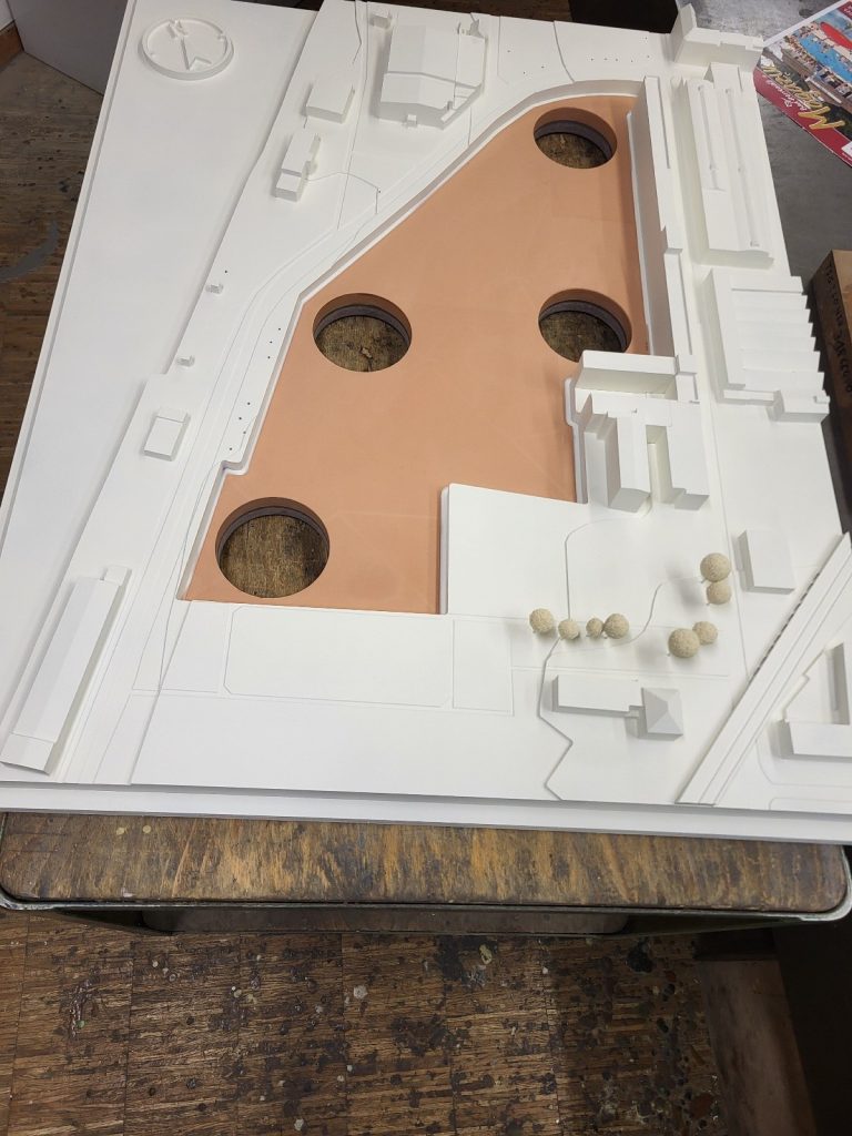 CNC milling architectural model making - milled architectural model image 10