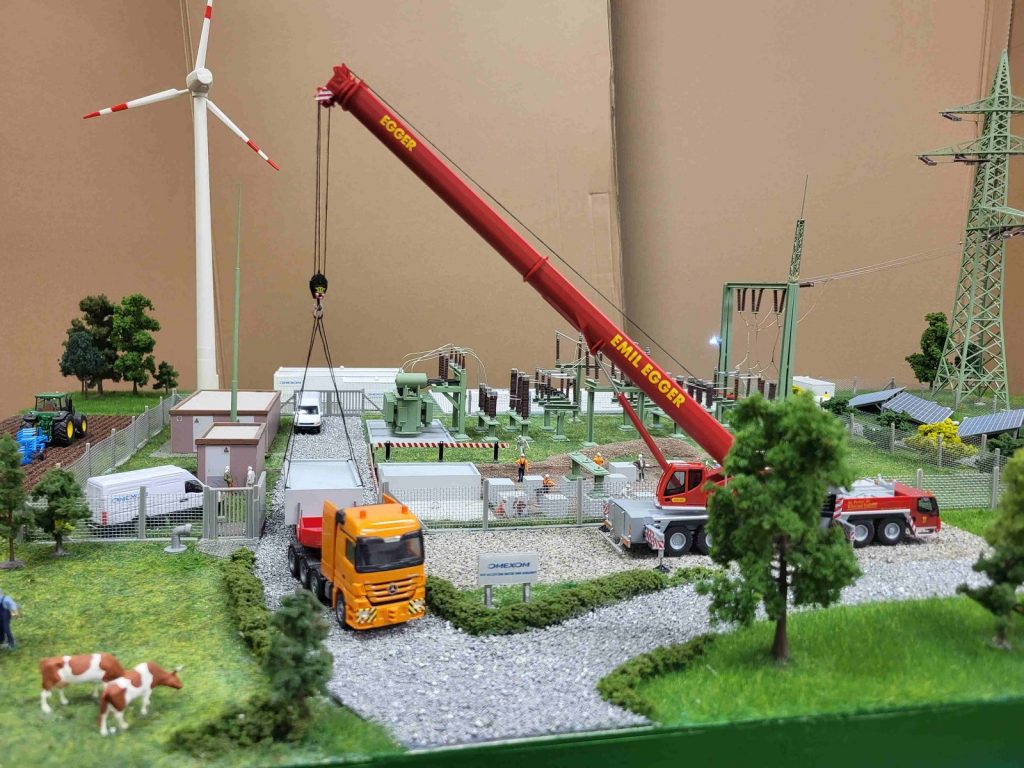 Trade Fair and Exhibition Model Berlin 3 for architectural model making in Berlin