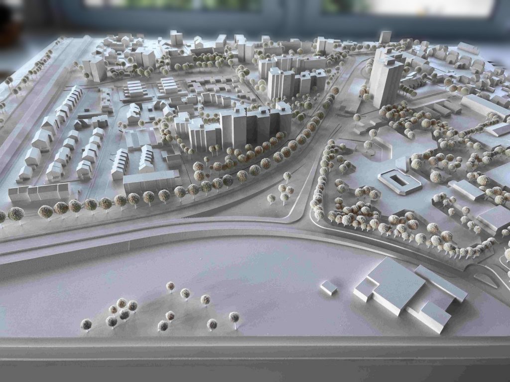 Context Model 1:500 Berlin 1 for architectural model making in Berlin