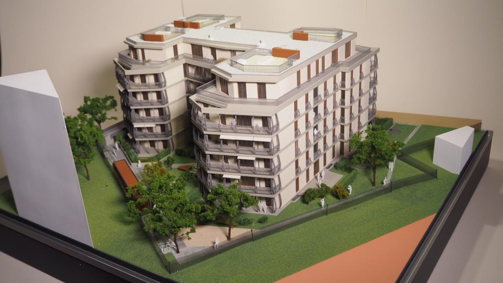 Architectural Model Making in Stuttgart 13 Presentation Model Stuttgart 3 for architectural model making in Stuttgart