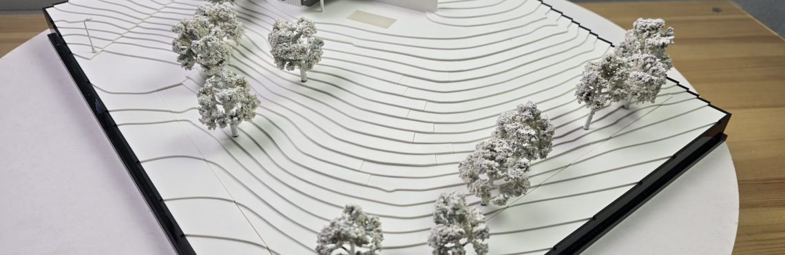 Context model 1:200 for architectural model making, presentation and project communication