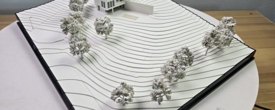 Context model 1:200 for architectural model making, presentation and project communication