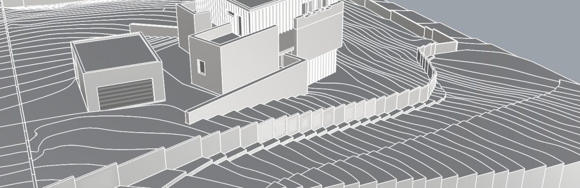 3D modelling for architecture for architectural model making, presentation and project communication