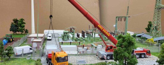 Industrial model making for architectural model making, presentation and project communication