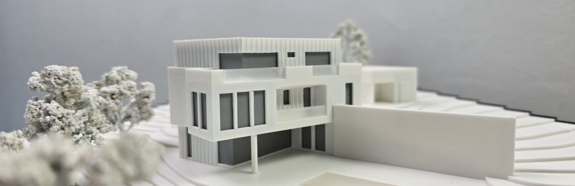 3D printing in architectural model making for architectural model making, presentation and project communication