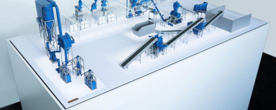 Multifunctional model making for architectural model making, presentation and project communication